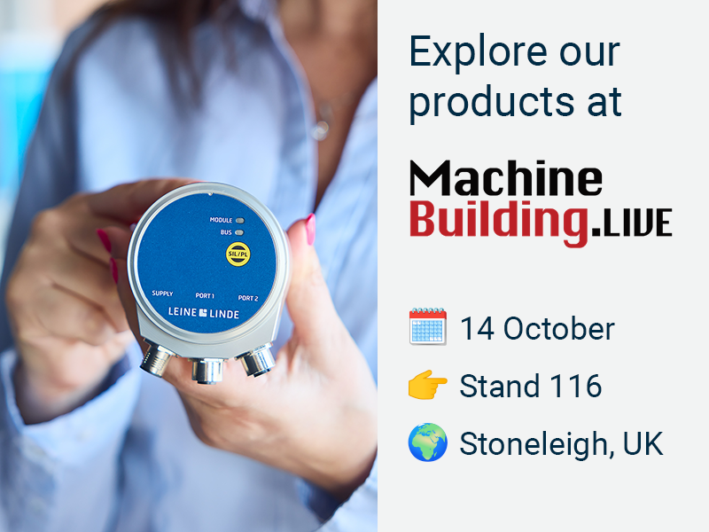 Meet Leine Linde at Machine Building Live, 14 October
