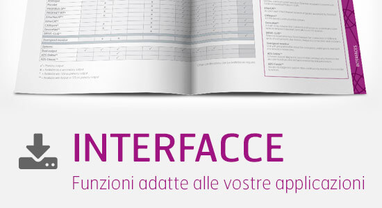 Download brochure Interfaces